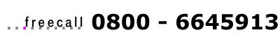 Freecall 0800 - 6645913